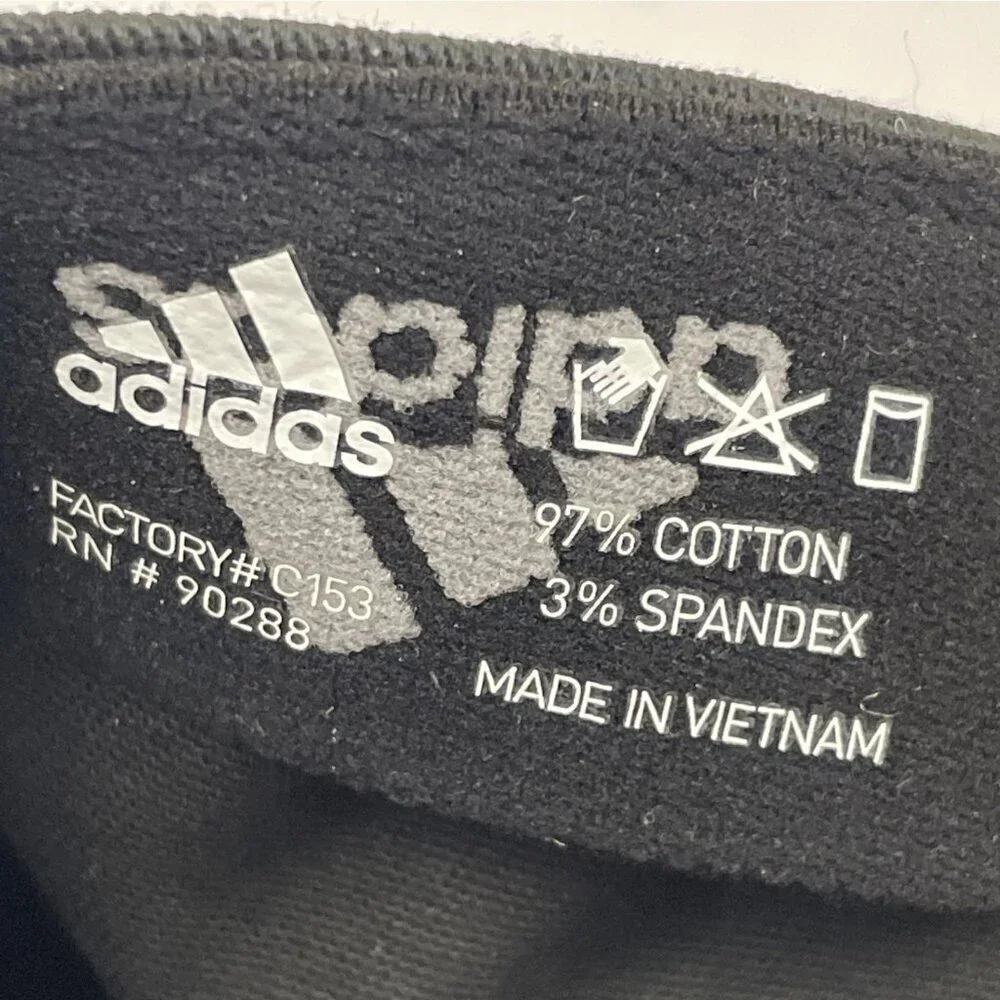 Adidas Aeroready Hat Men’s X/XL Producer Stretch Fit Ball Cap Black/White